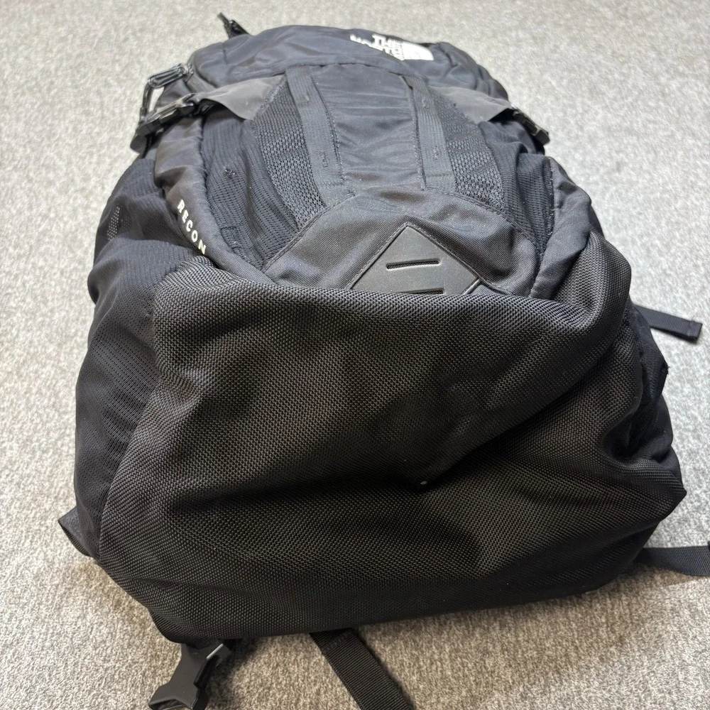 The North Face Lapttop Backpack Flexvent Black Large Recon